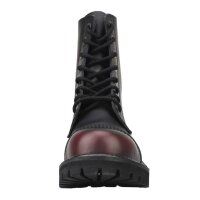 Angry Itch 08-Hole Boots Burgundy Rub-Off Leather 47