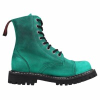 Angry Itch 08-Hole Boots Emerald Vintage Leather