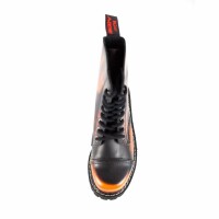 Angry Itch 08-Hole Boots Orange Rub-Off Leather