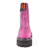 Angry Itch 08-Loch Leder Stiefel Vintage Pink