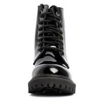 Angry Itch 08-Hole LIGHT Boots Black Patent Leather